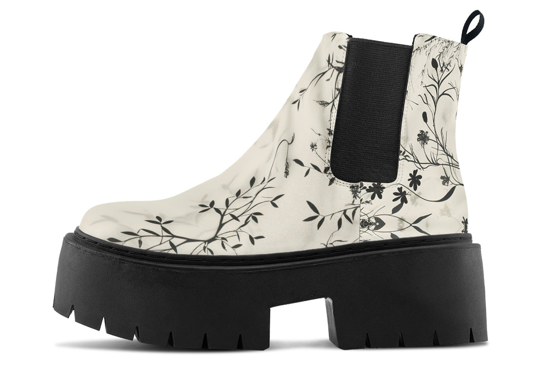 Delicate Platform Chelsea Boots