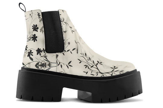 Delicate Platform Chelsea Boots