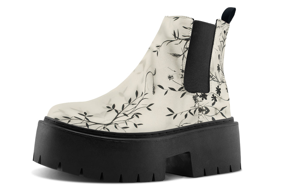 Delicate Platform Chelsea Boots