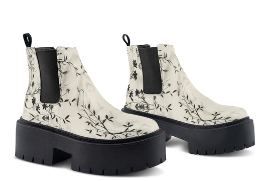 Delicate Platform Chelsea Boots