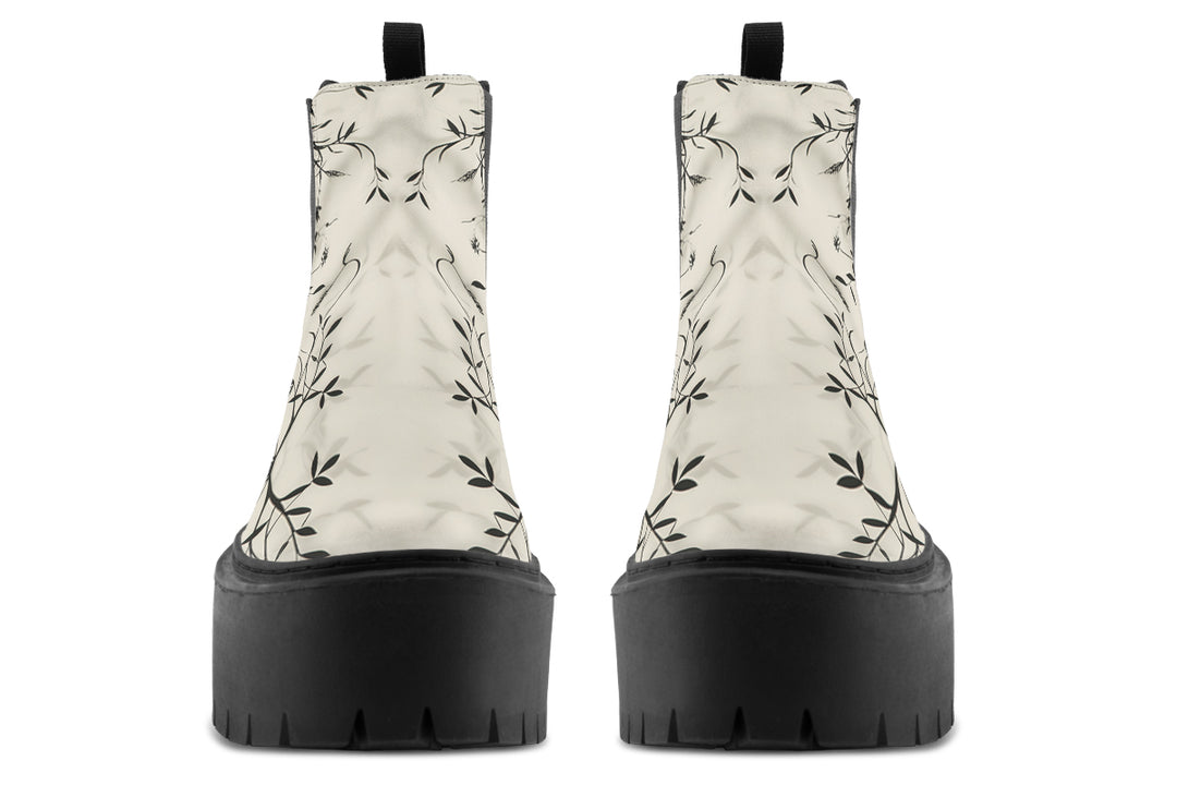 Delicate Platform Chelsea Boots