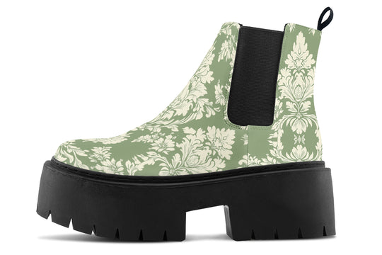 Dill Faded Regal Platform Chelsea Boots