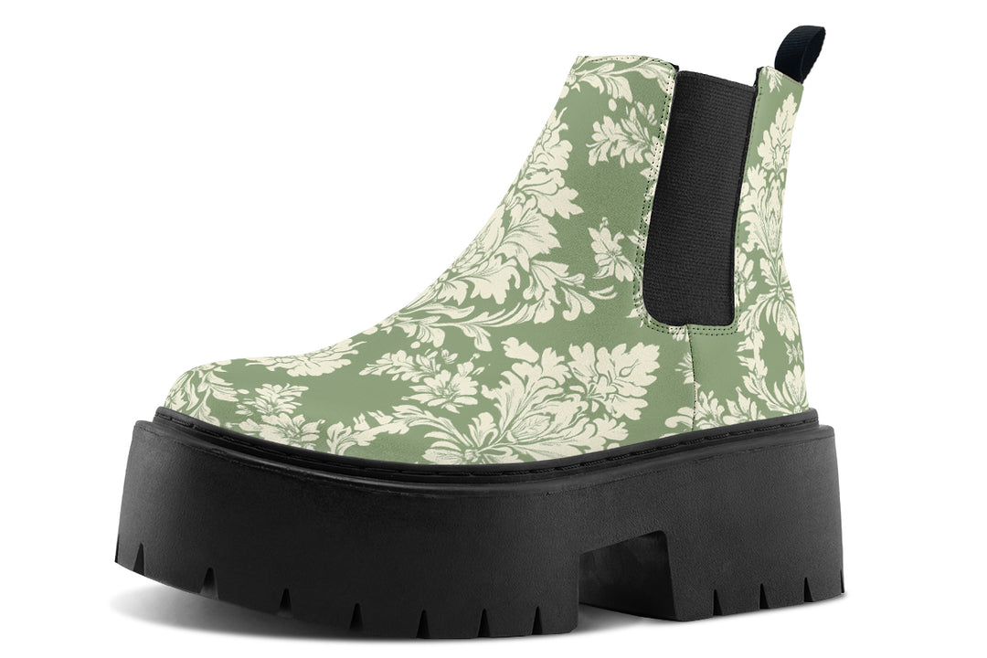 Dill Faded Regal Platform Chelsea Boots