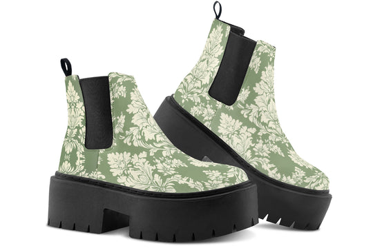 Dill Faded Regal Platform Chelsea Boots