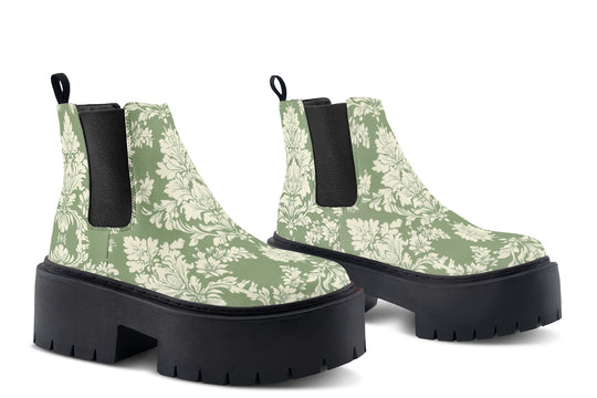 Dill Faded Regal Platform Chelsea Boots