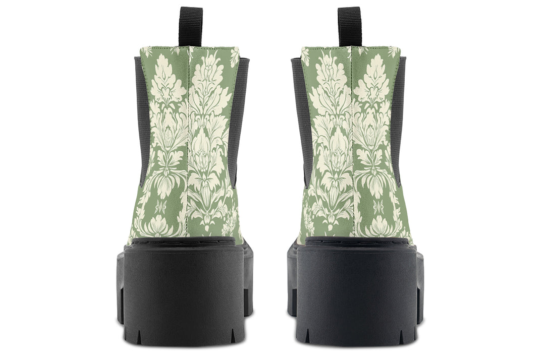Dill Faded Regal Platform Chelsea Boots