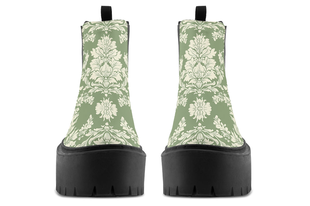 Dill Faded Regal Platform Chelsea Boots