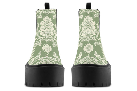Dill Faded Regal Platform Chelsea Boots