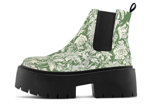 Dill Old Glory Platform Chelsea Boots