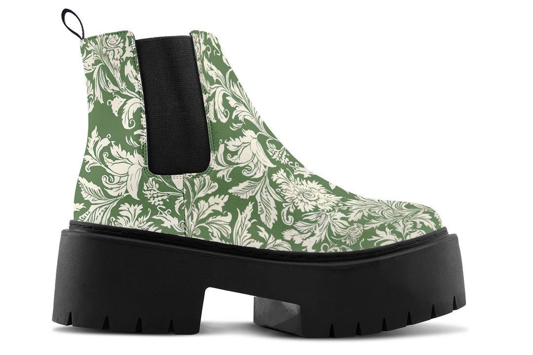 Dill Old Glory Platform Chelsea Boots