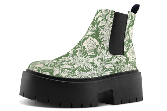 Dill Old Glory Platform Chelsea Boots