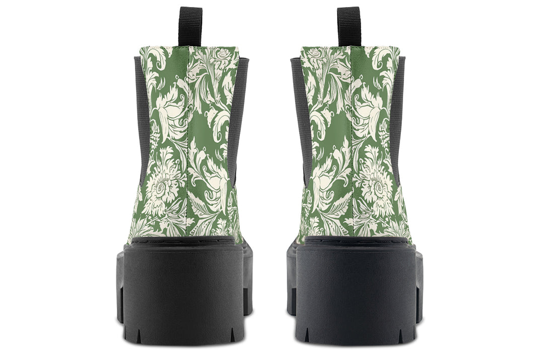 Dill Old Glory Platform Chelsea Boots