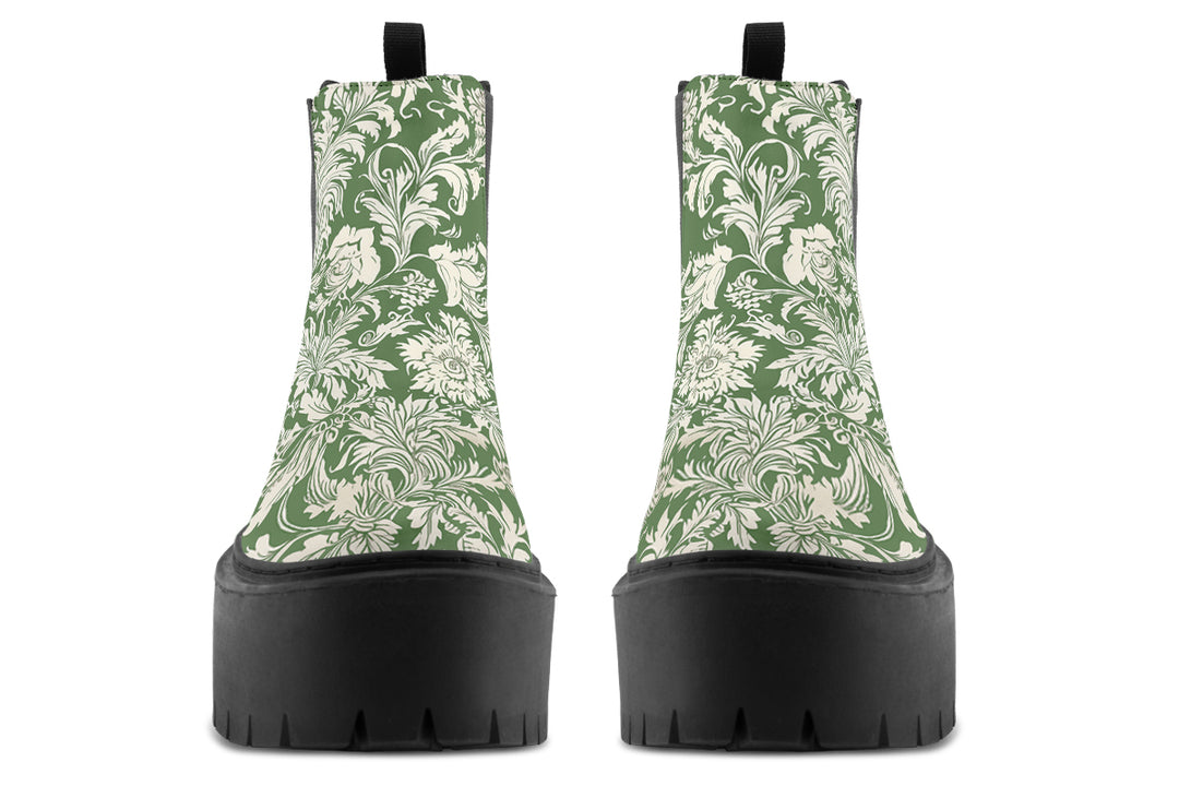 Dill Old Glory Platform Chelsea Boots