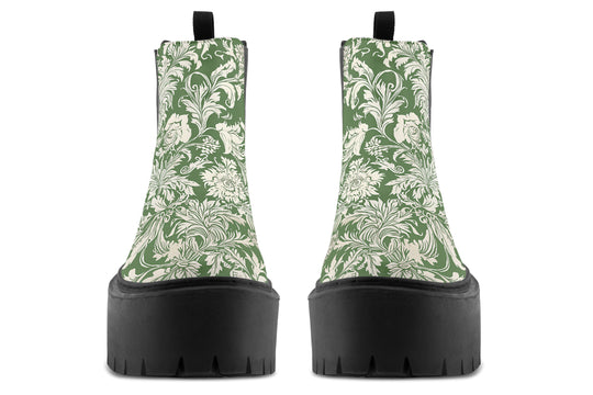 Dill Old Glory Platform Chelsea Boots