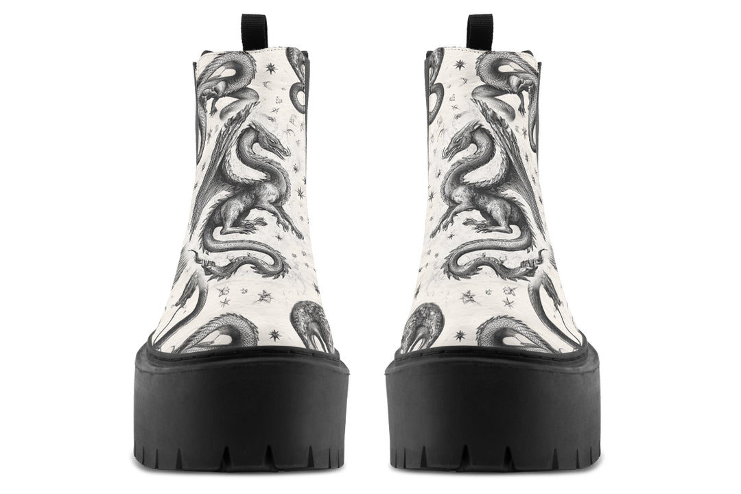 Draconis Platform Chelsea Boots