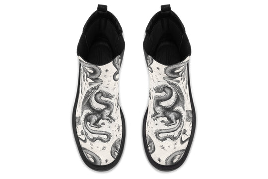 Draconis Platform Chelsea Boots