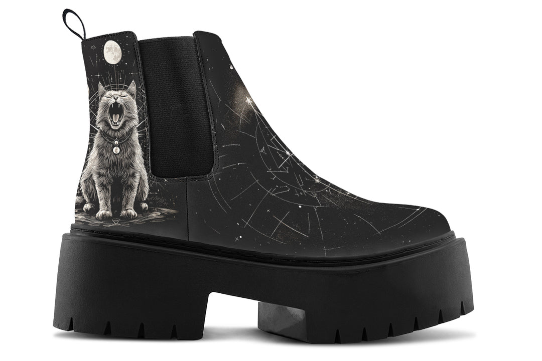 Eclipse Cat Platform Chelsea Boots