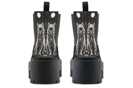 Eclipse Cat Platform Chelsea Boots