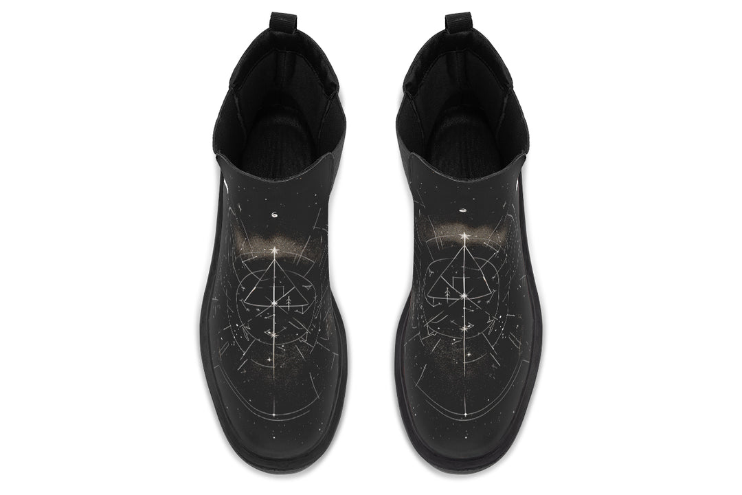 Eclipse Cat Platform Chelsea Boots