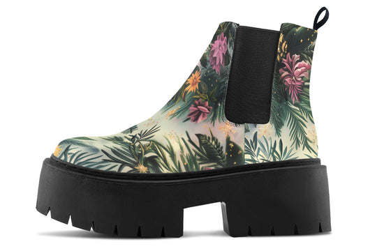Eden Tangle Platform Chelsea Boots