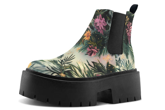 Eden Tangle Platform Chelsea Boots