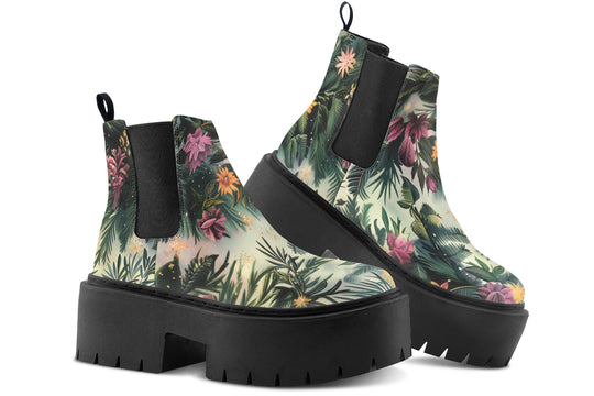 Eden Tangle Platform Chelsea Boots