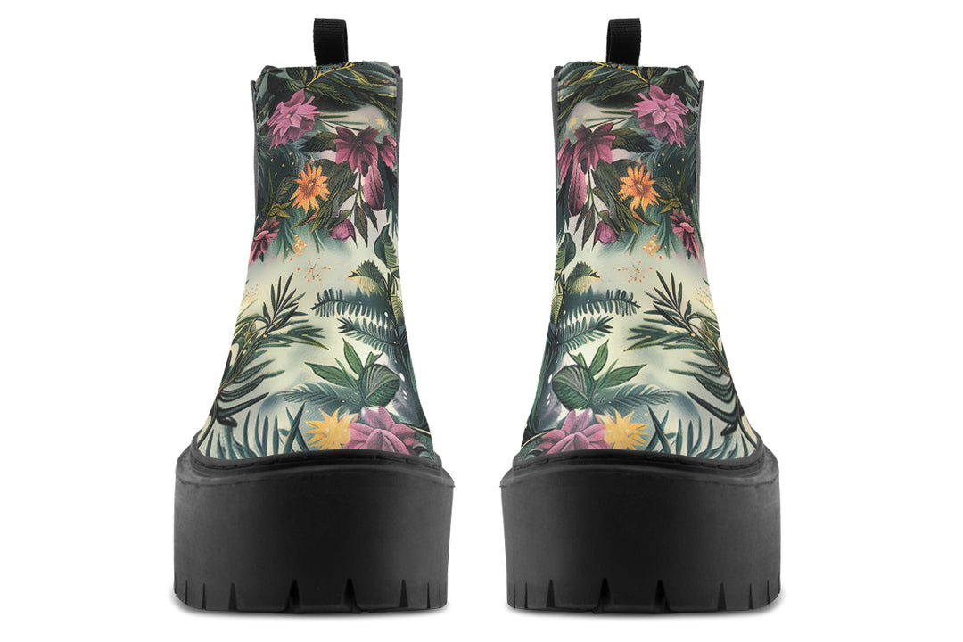 Eden Tangle Platform Chelsea Boots