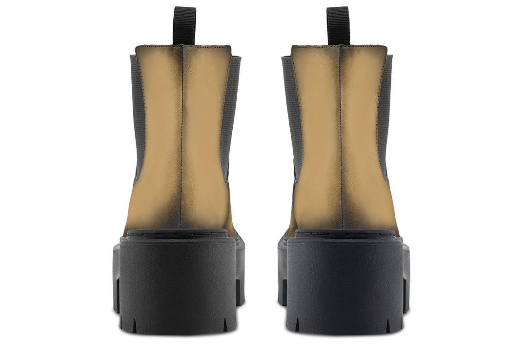 Elder Hide Platform Chelsea Boots