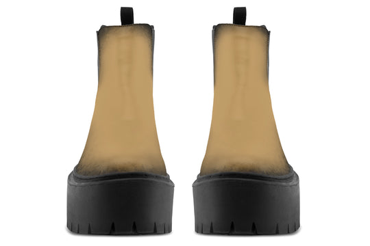 Elder Hide Platform Chelsea Boots