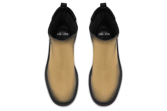 Elder Hide Platform Chelsea Boots