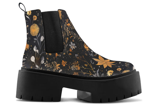 Emberblossom Platform Chelsea Boots