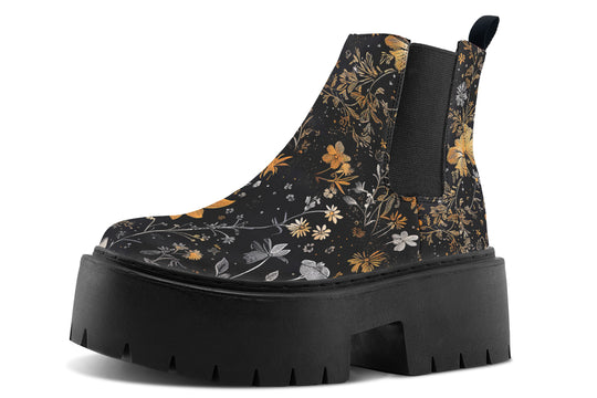 Emberblossom Platform Chelsea Boots