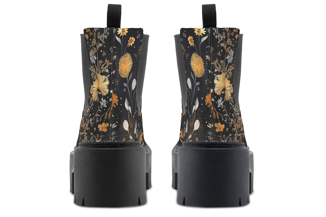 Emberblossom Platform Chelsea Boots