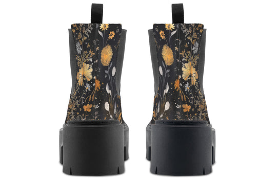 Emberblossom Platform Chelsea Boots