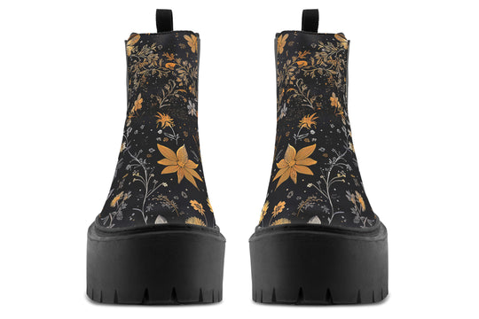 Emberblossom Platform Chelsea Boots