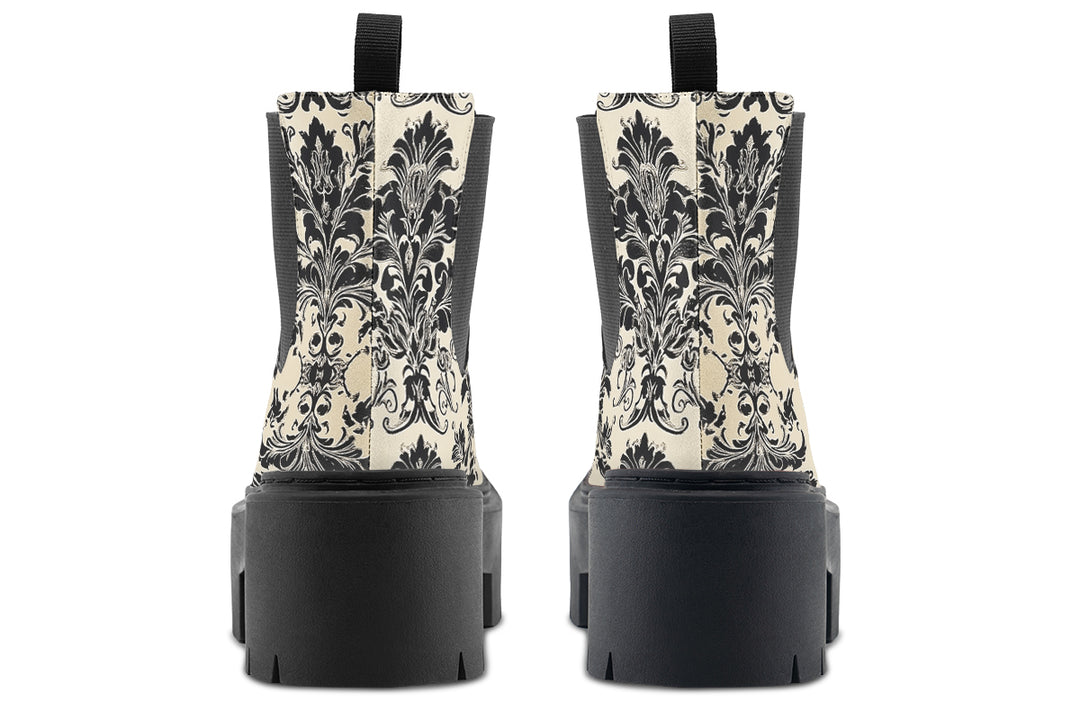 Faded Regal Platform Chelsea Boots