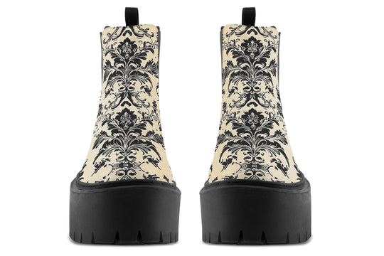 Faded Regal Platform Chelsea Boots