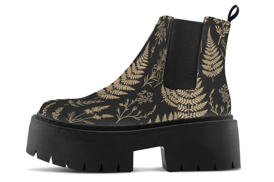 Fernarium Platform Chelsea Boots