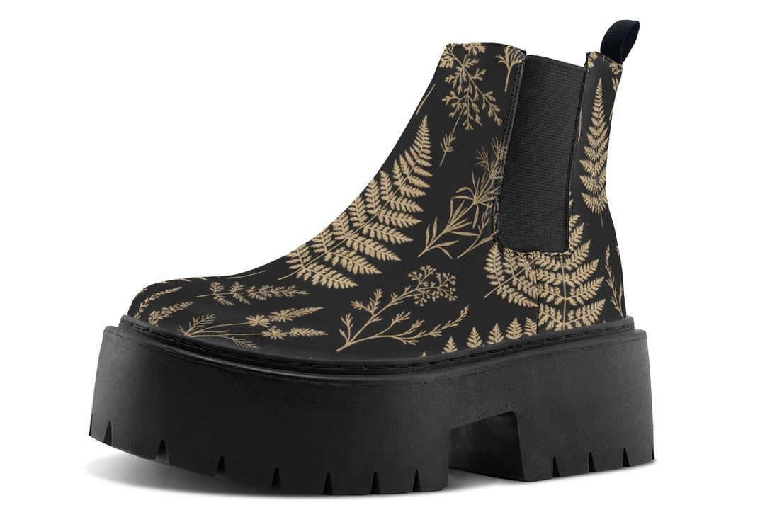 Fernarium Platform Chelsea Boots