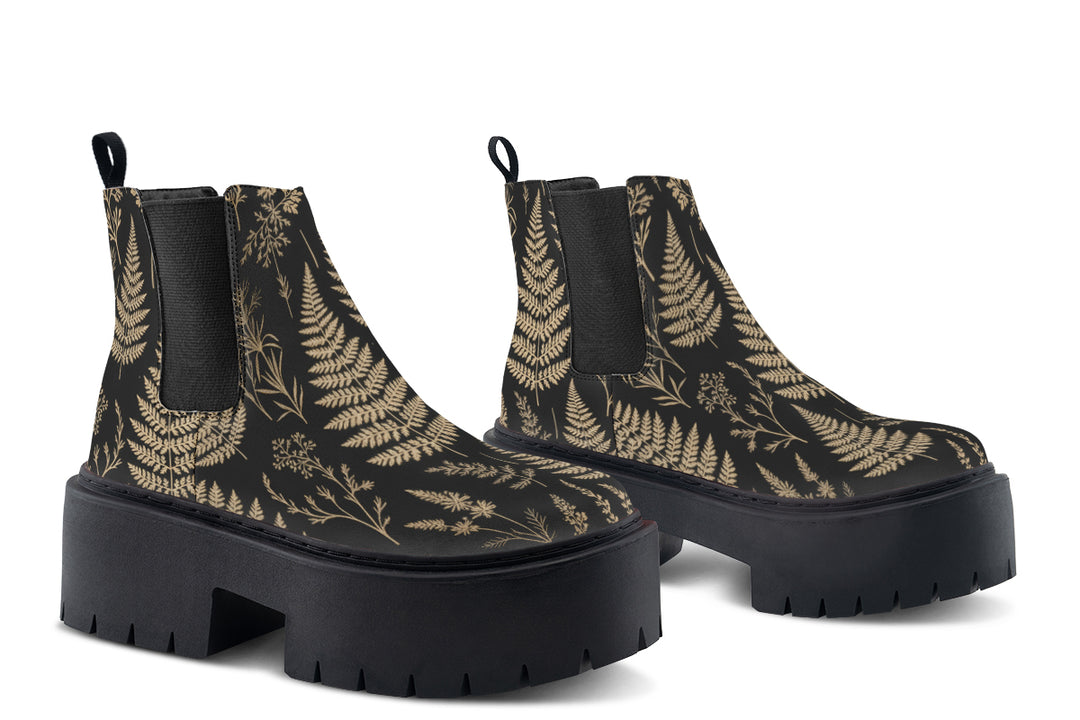 Fernarium Platform Chelsea Boots