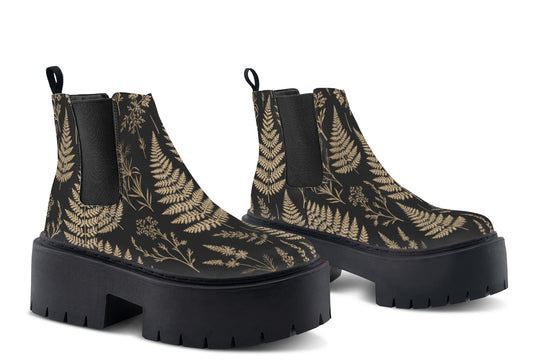 Fernarium Platform Chelsea Boots