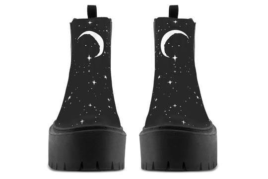 Forever Rose Platform Chelsea Boots