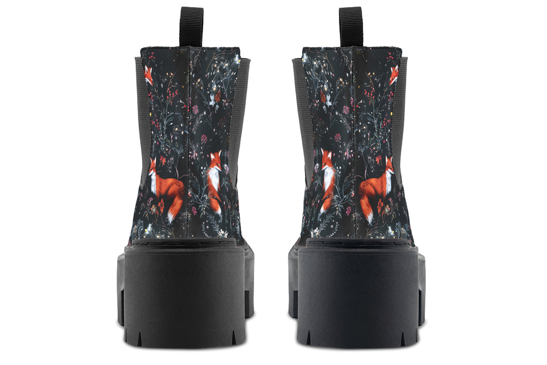 Fox Den Platform Chelsea Boots