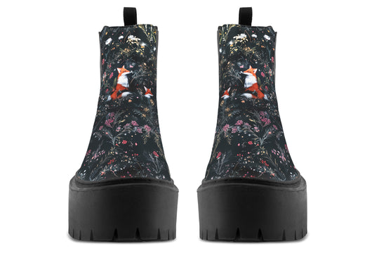 Fox Den Platform Chelsea Boots