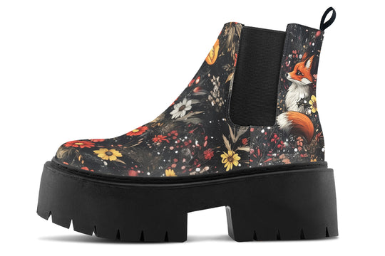 Fox Spirit Platform Chelsea Boots