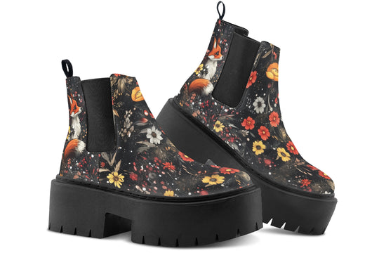 Fox Spirit Platform Chelsea Boots