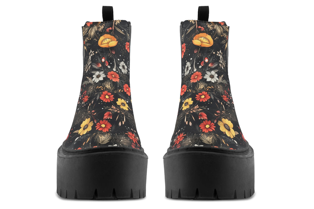 Fox Spirit Platform Chelsea Boots
