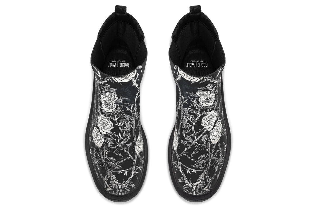 Fragile Rose Platform Chelsea Boots