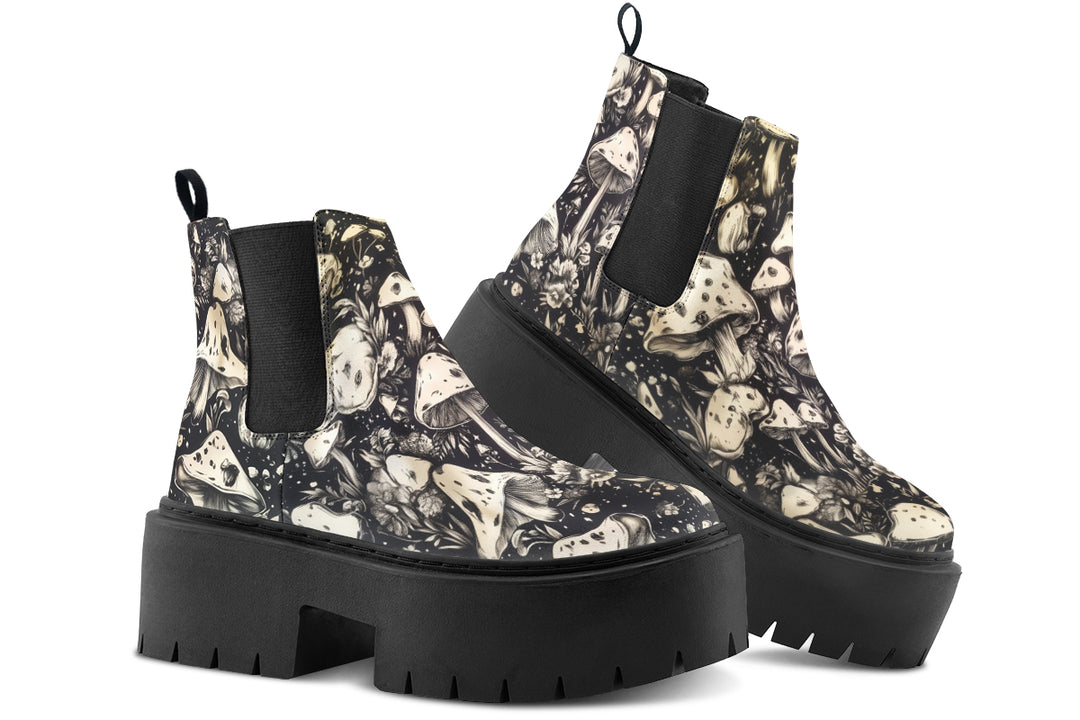 Fungi Platform Chelsea Boots