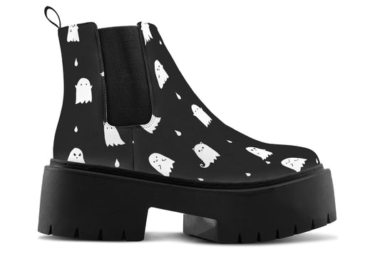 Ghost Party Platform Chelsea Boots